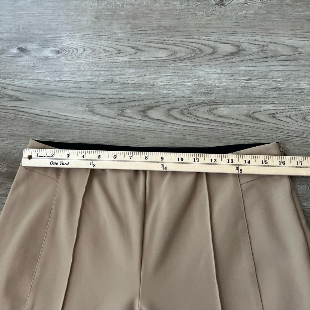 Lafayette 148 New York Gramercy Acclaimed Stretch Pant Womens 12 Tan - Picture 6 of 16